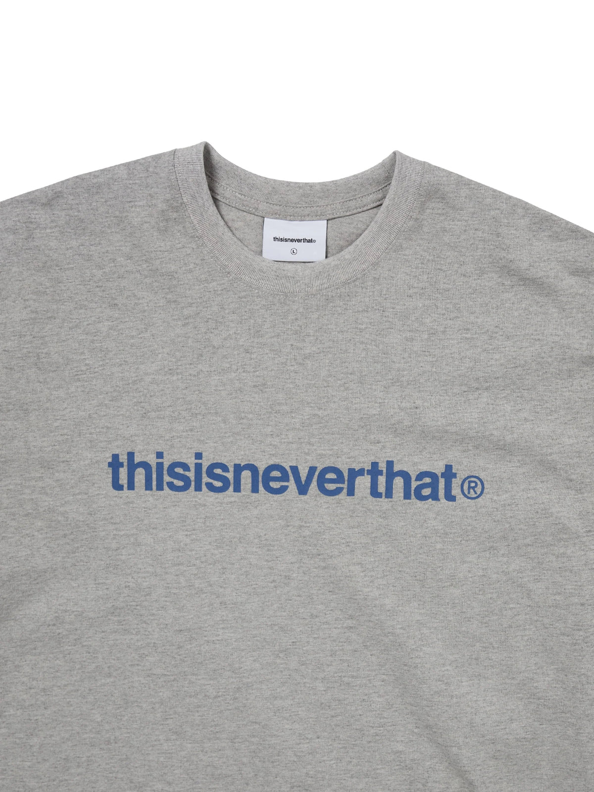 T-Logo Tee Dark Heather Grey / thisisneverthat