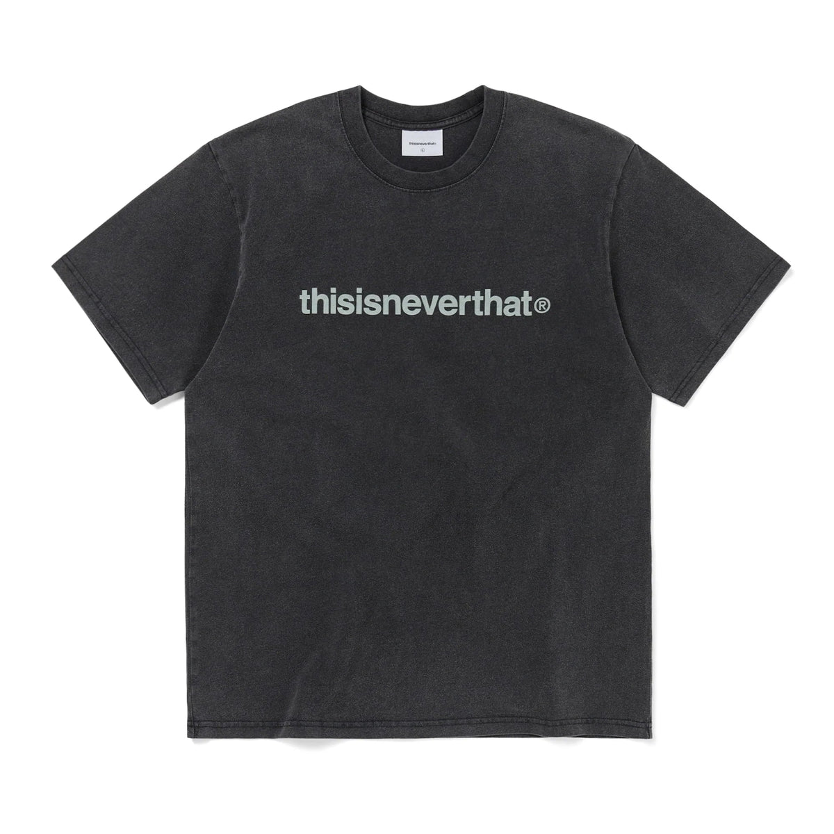 T-Logo Tee Washed Black / THISISNEVERTHAT