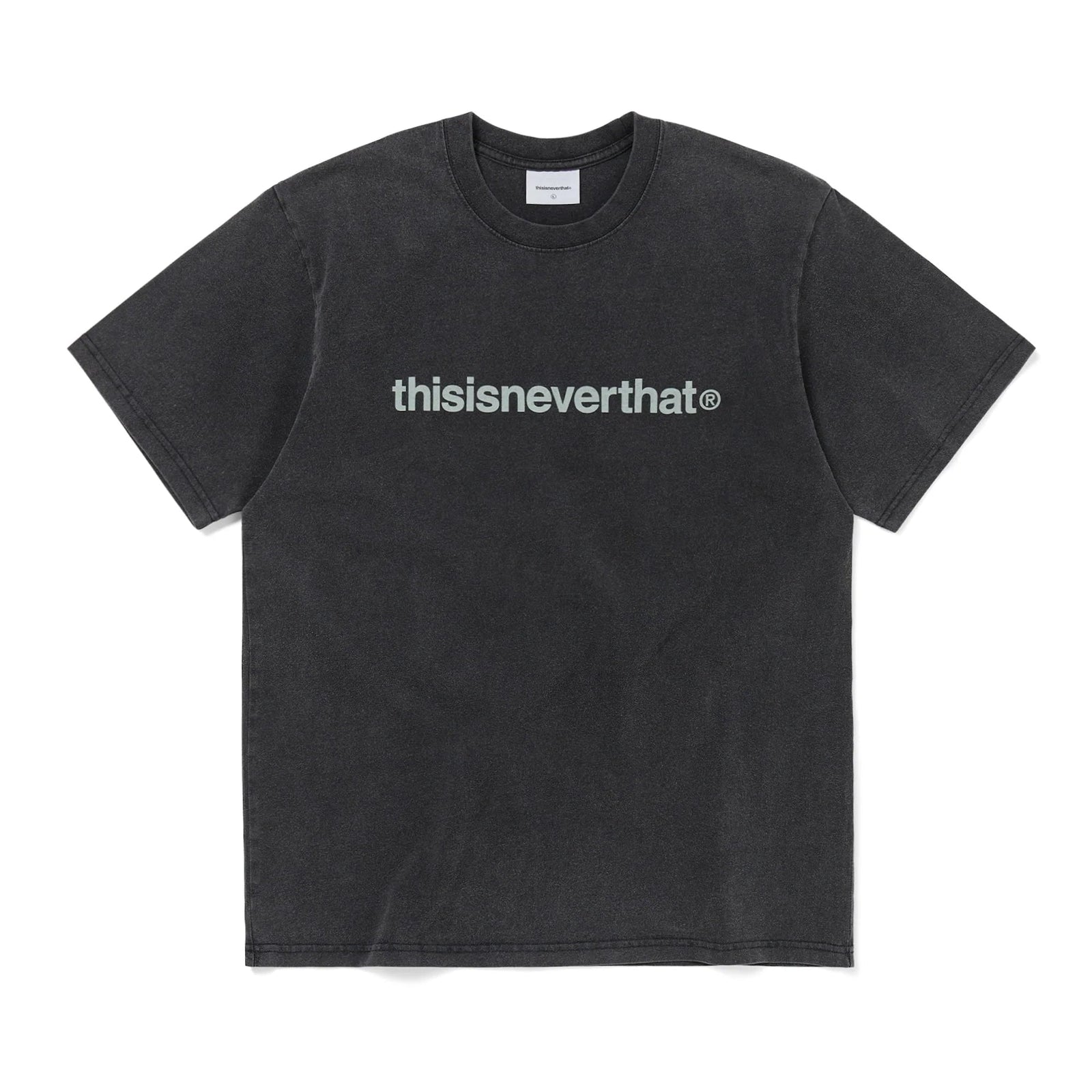T-Logo Tee Washed Black / THISISNEVERTHAT