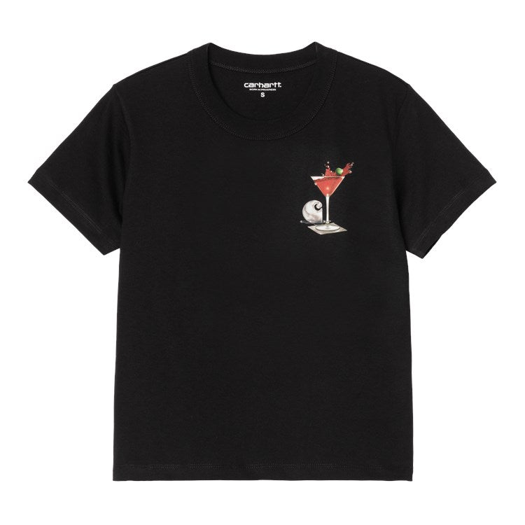 W' S/S Jake Garcia T-SHIRT / CARHARTT WIP/ BLACK