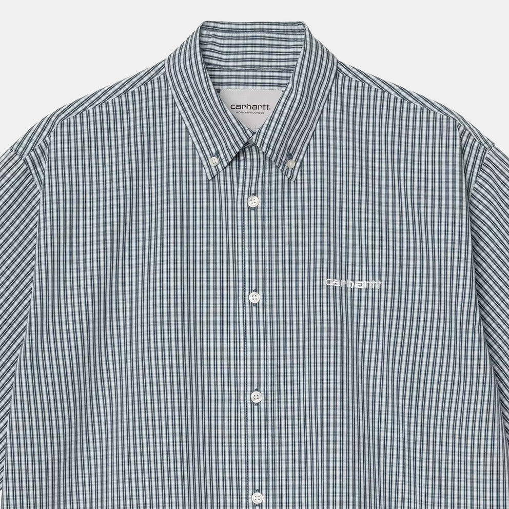 S/S  Groff SHIRT / CARHARTT WIP /  Groff Check, Blue River