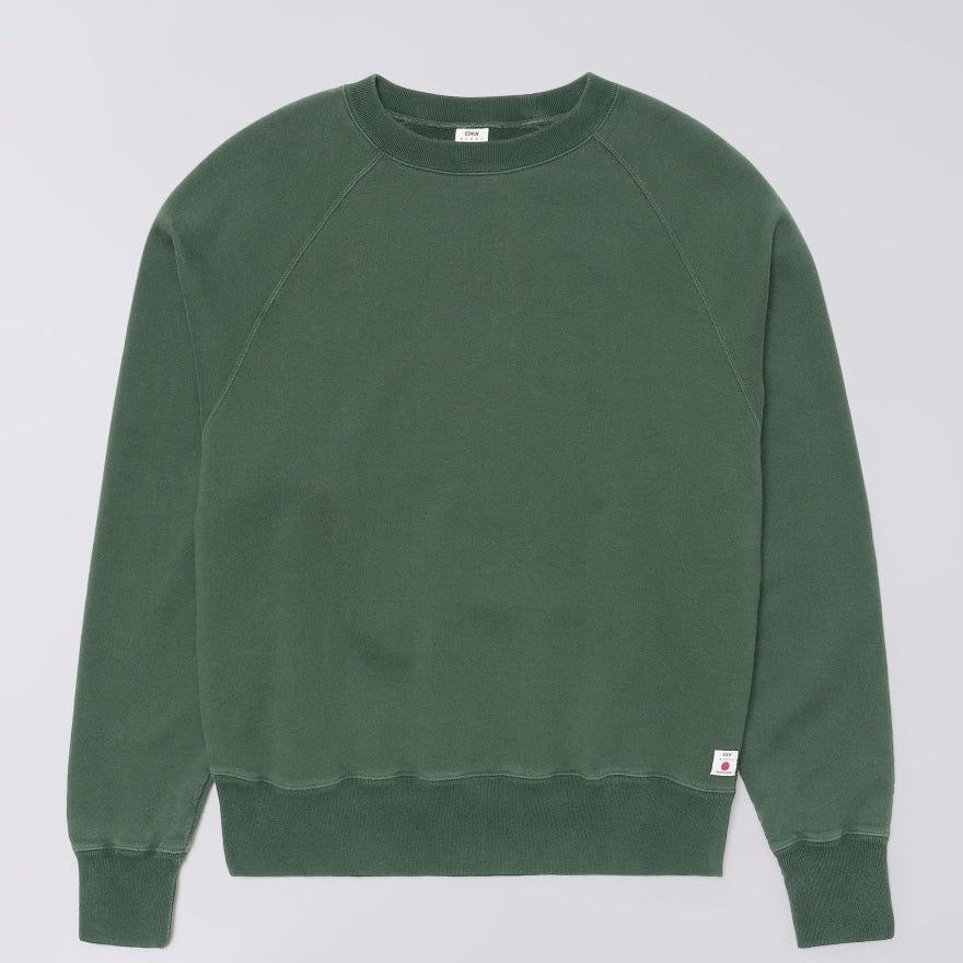Raglan Sleeve Crew / EDWIN MADE IN JAPAN / GREEN