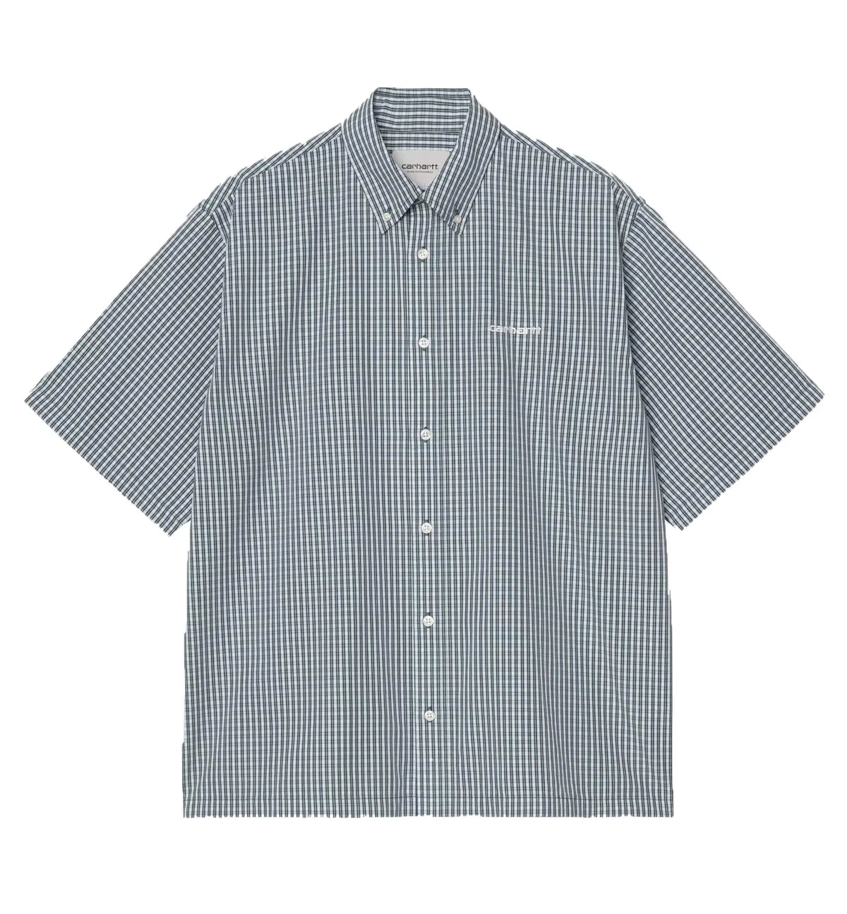 S/S  Groff SHIRT / CARHARTT WIP /  Groff Check, Blue River