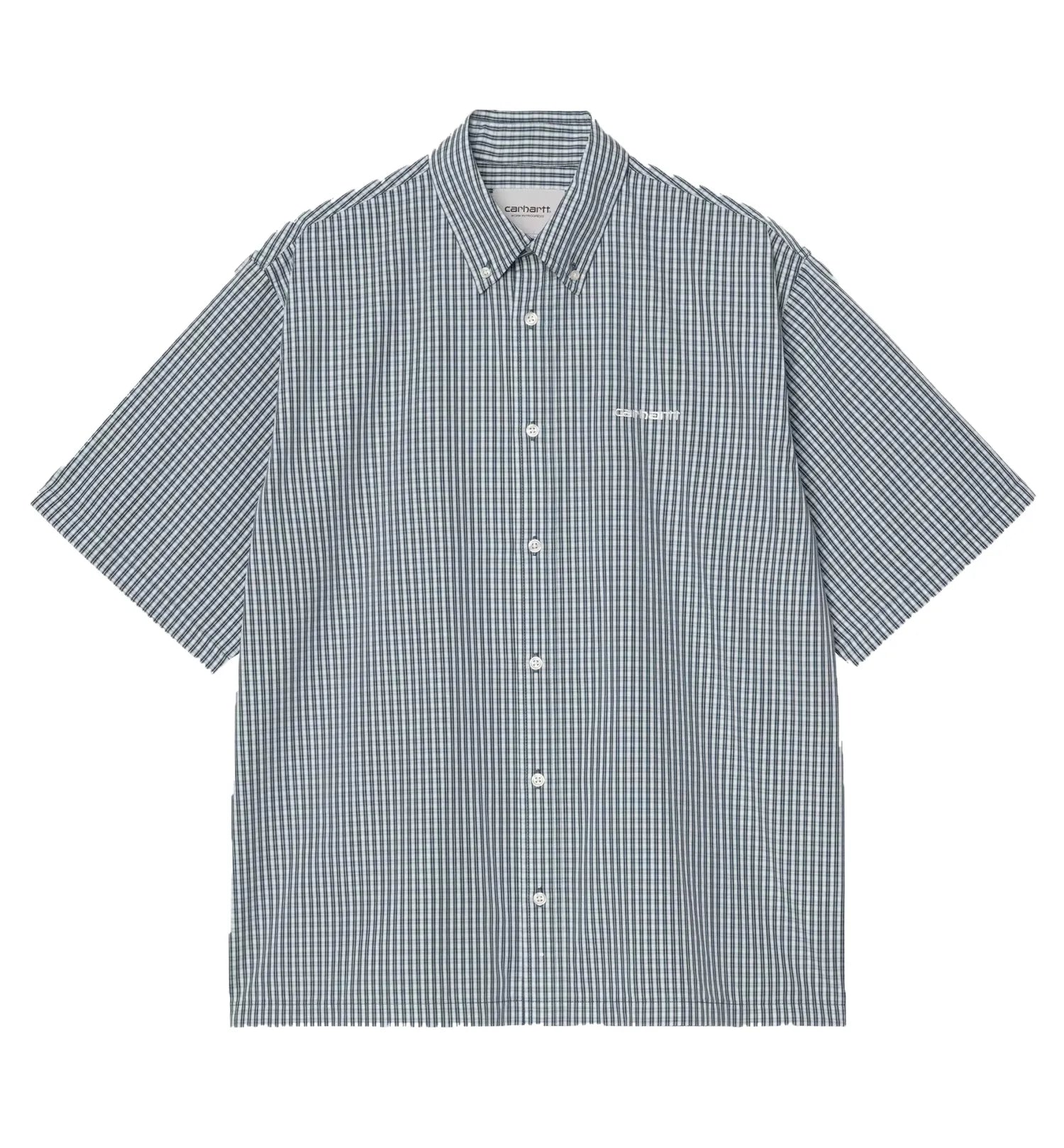 S/S  Groff SHIRT / CARHARTT WIP /  Groff Check, Blue River