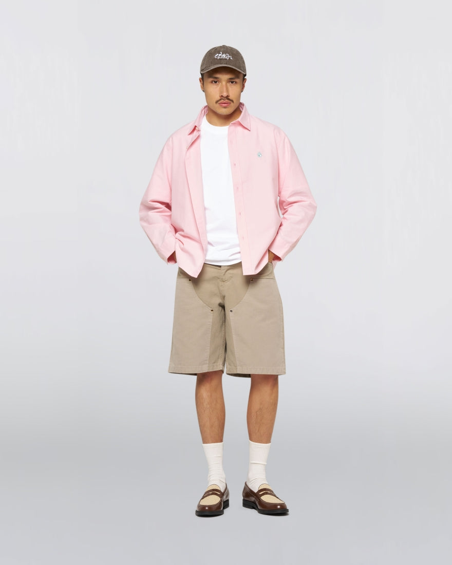 Big Ox-Shirt LS / edwin / pink