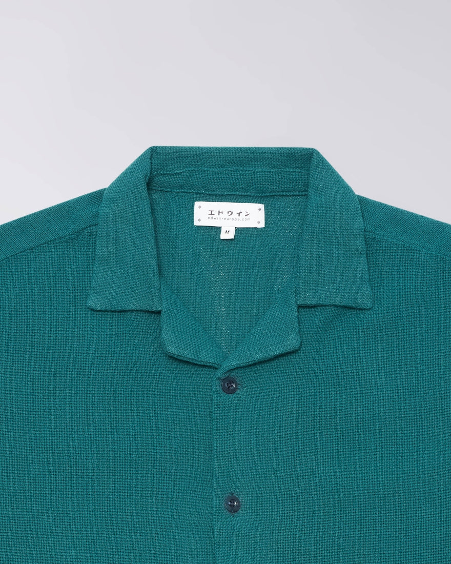 Saga Shirt SS / edwin / Mediterranea