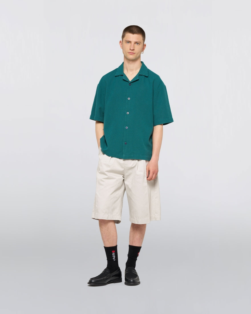 Saga Shirt SS / edwin / Mediterranea