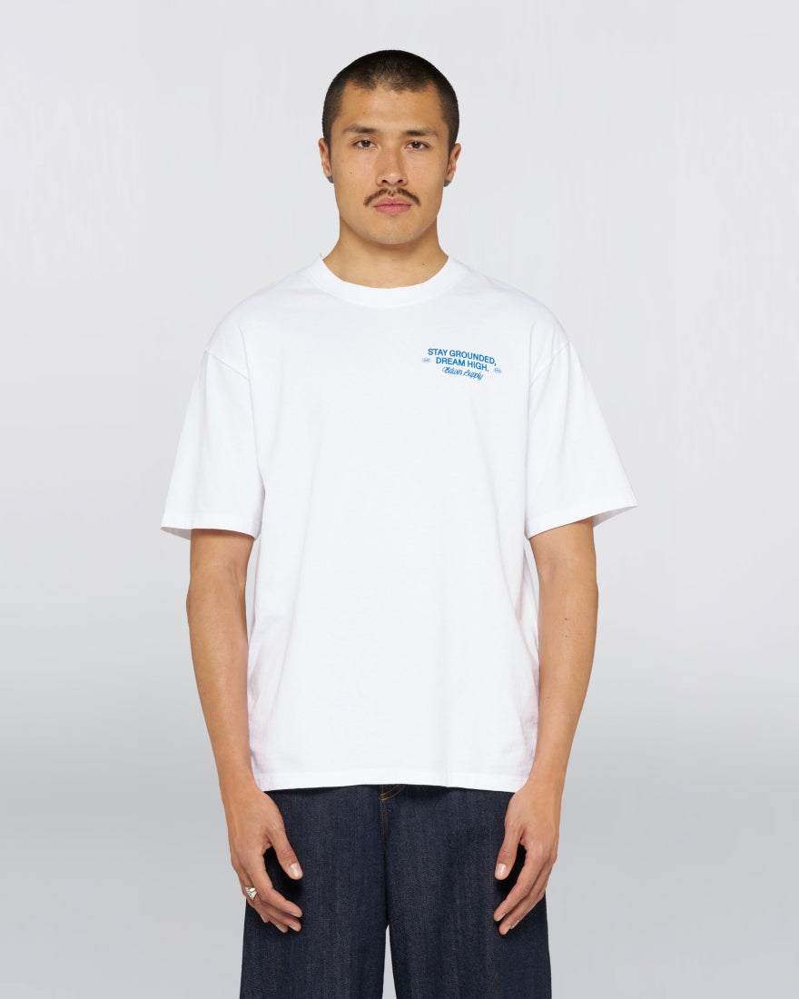 Laid-Back League T-Shirt / EDWIN / WHITE