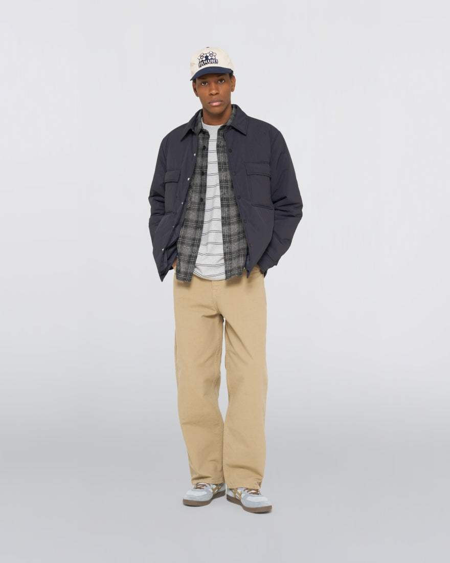 Nest Padded Overshirt LS / edwin / dark navy