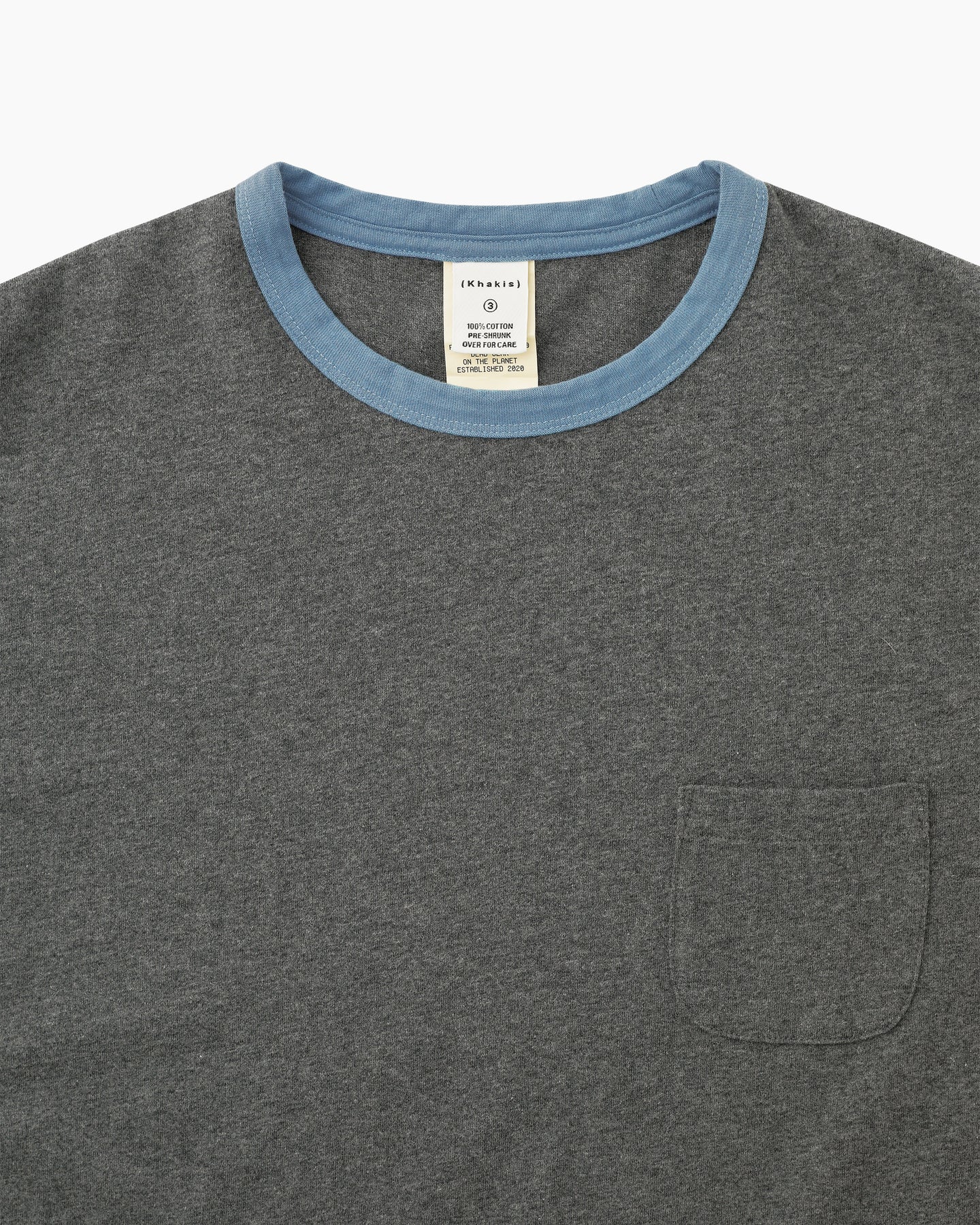 Khakis Campus S/S Tee Blue / KHAKIS 2020