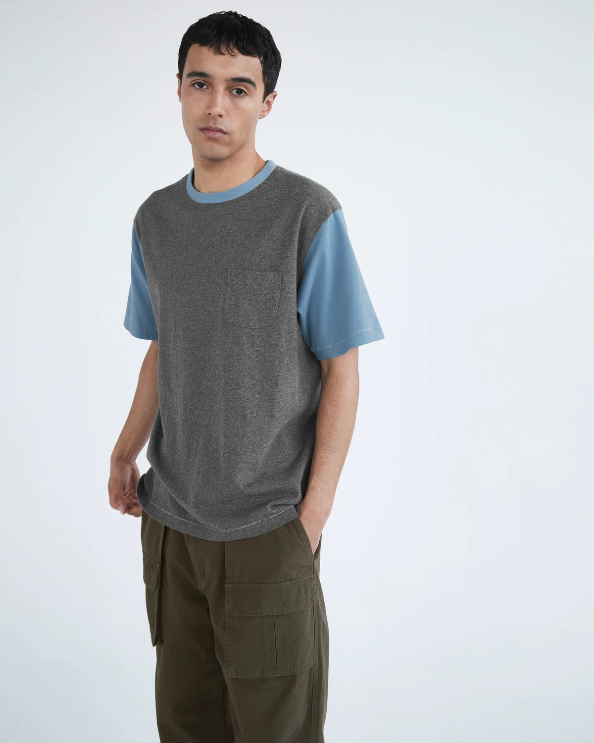 Khakis Campus S/S Tee Blue / KHAKIS 2020