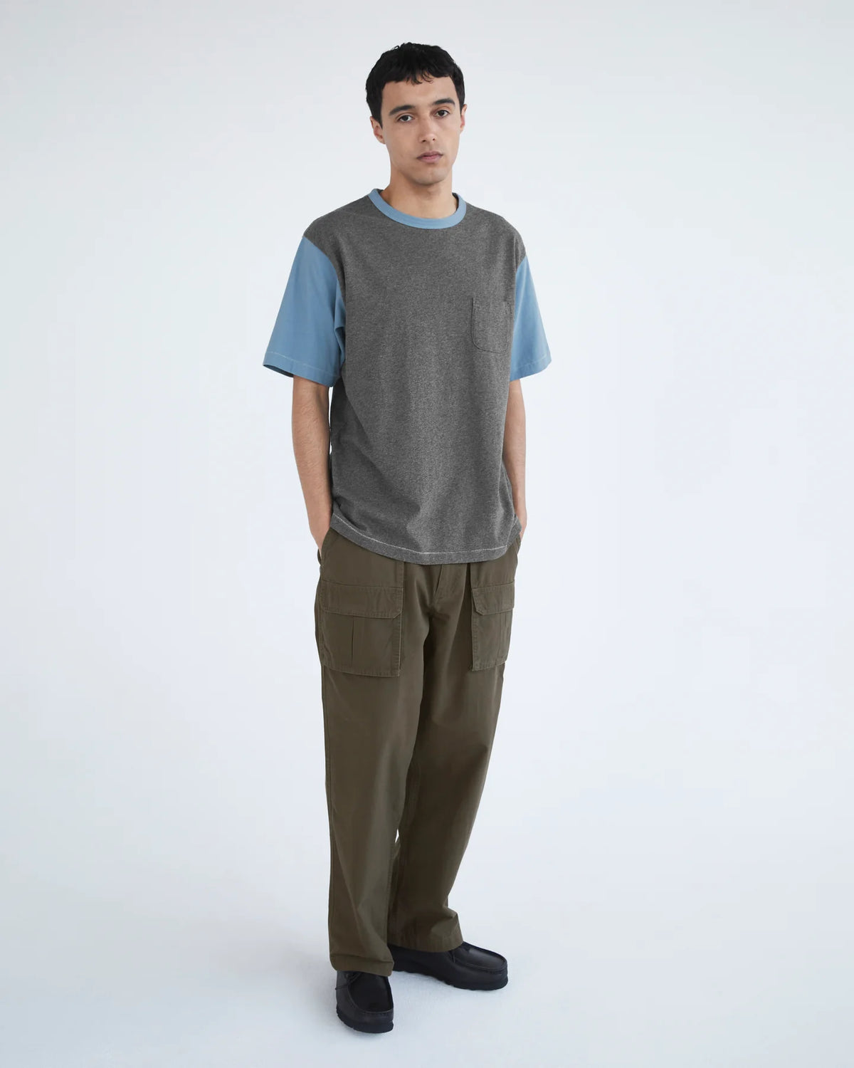Khakis Campus S/S Tee Blue / KHAKIS 2020