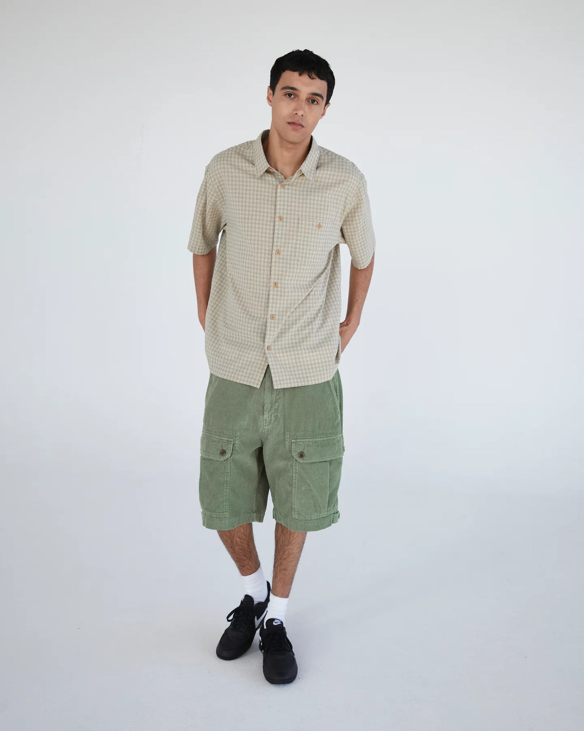 Khakis Corduroy Hiker Short Green / khakis 2020