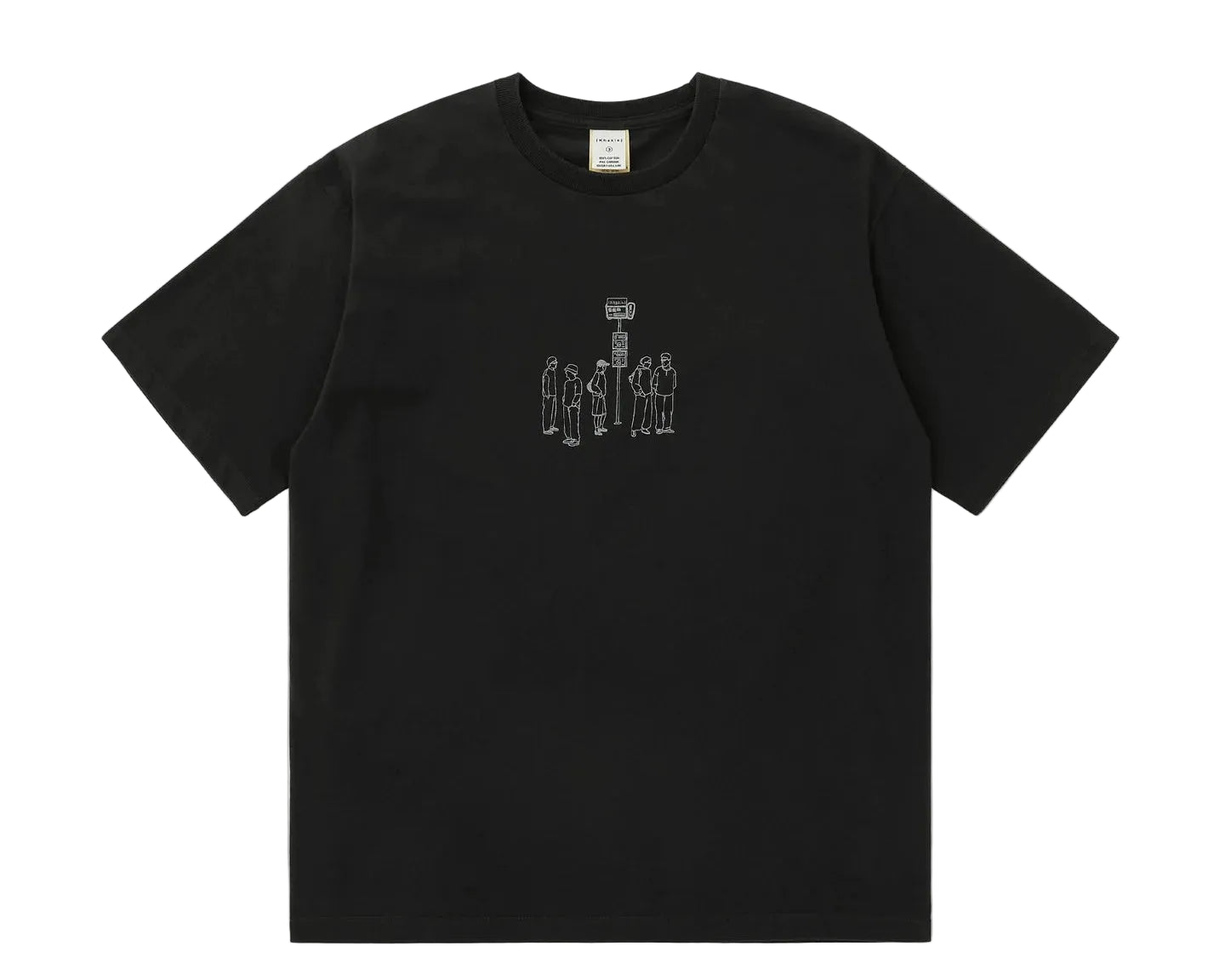 Khakis T.W Paris S/S Tee Black / KHAKIS 2020