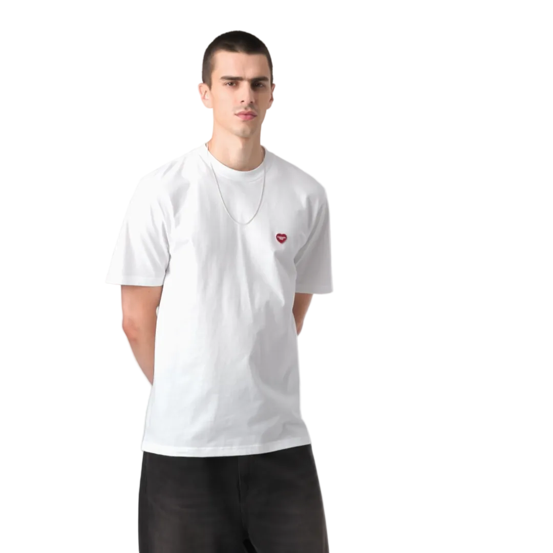 S/S Small Heart T-Shirt / carhartt wip / white