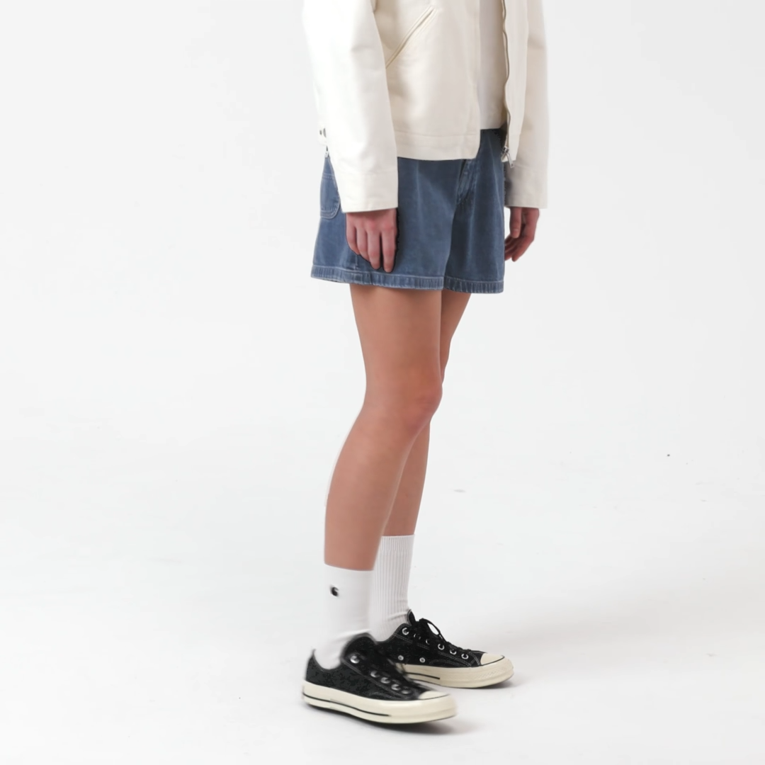 Women's Lova Short/carhartt wip / Blue, Stone washed