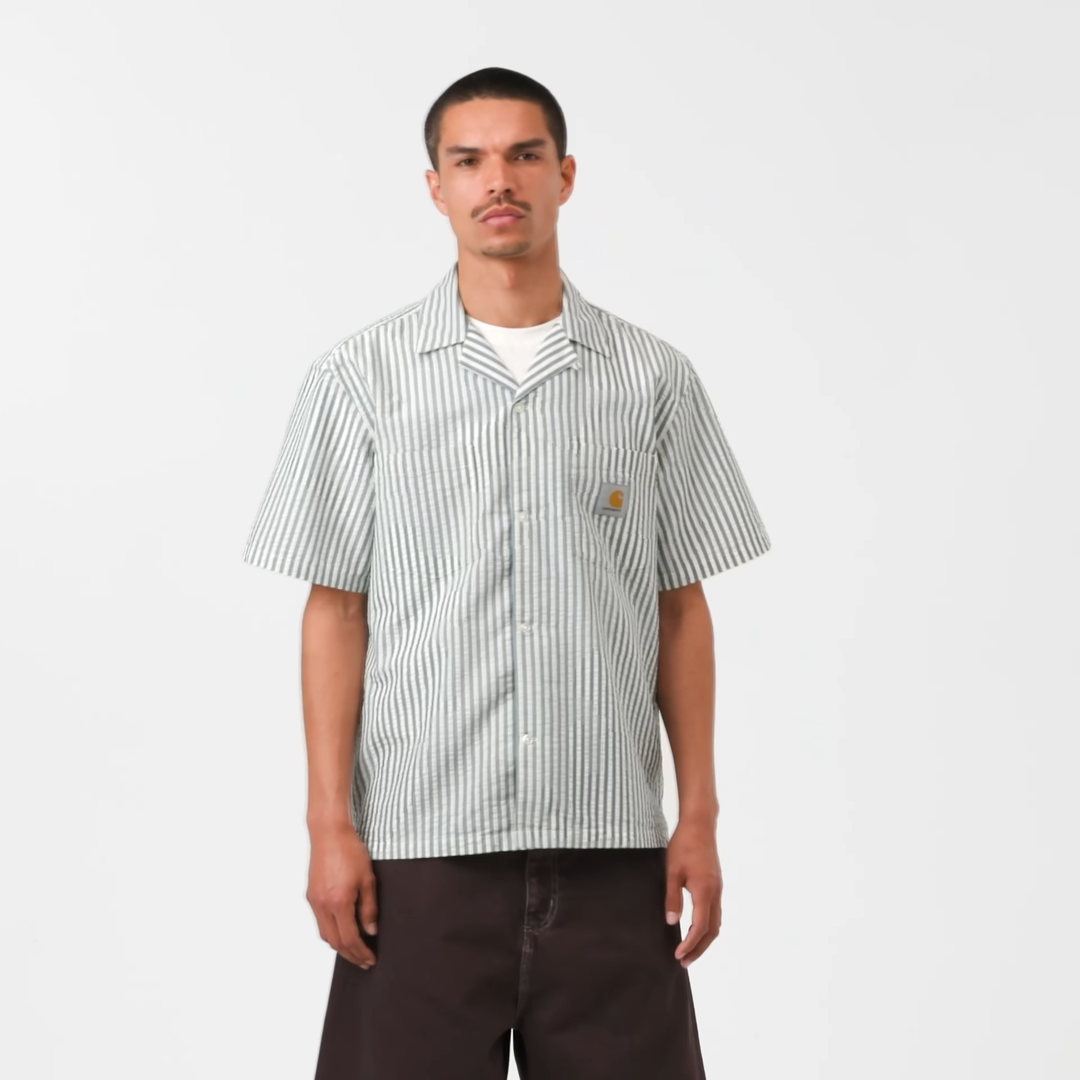 S/S Leavel Shirt / carhartt wip / Blue River / Wax