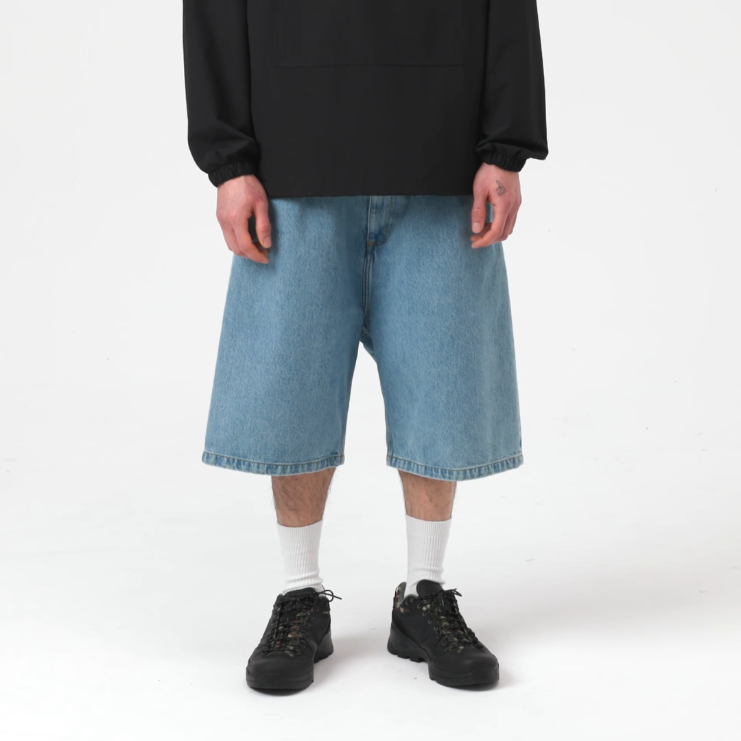 Brandon Short / CARHARTT WIP / BLUE STONE BLEACHED