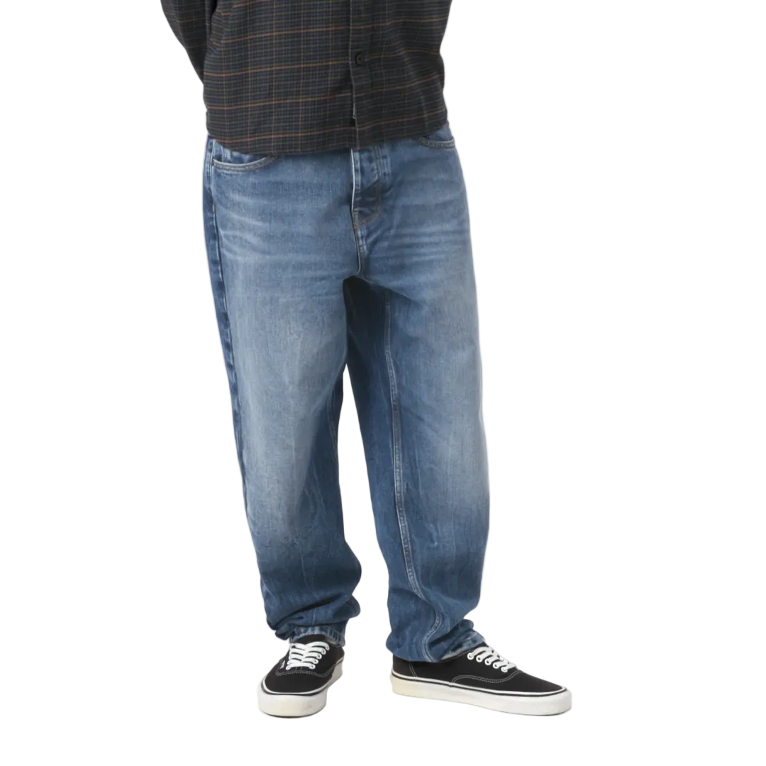 Newel Pant / carhartt wip / Blue, Marble used wash