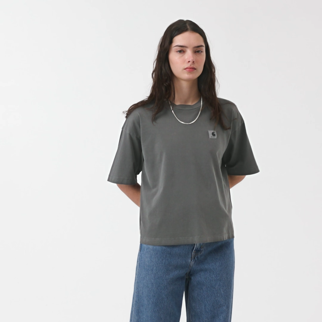 W' S/S Nelson T-Shirt / carhartt wip / black