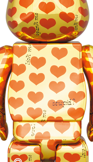 100%+400% GOLD HEART / MEDICOM TOY