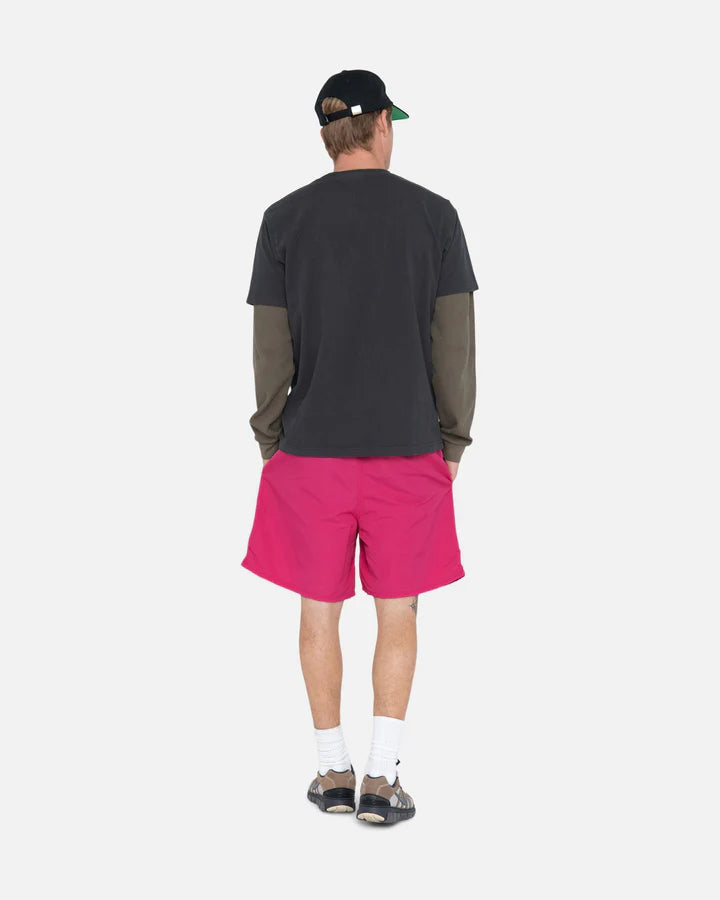 CURLY S WATER SHORT / STUSSY / FUCSHIA