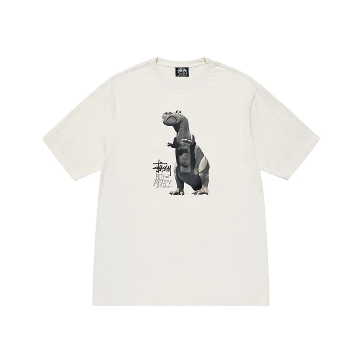 BIG & MEATY PIGMENT DYED TEE / STUSSY / NATURAL